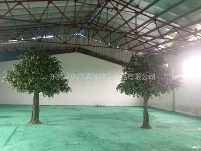 供应人造植物、假树与仿真树盆栽 生产工厂与绿化养护一站式解决方案